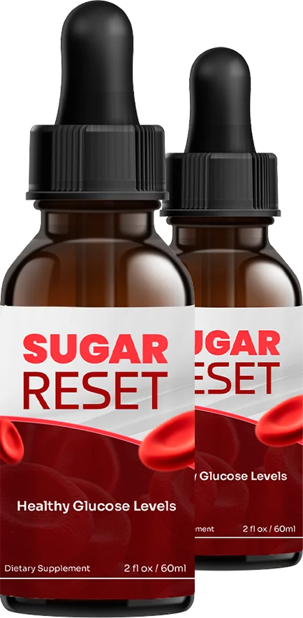 SugarReset sublingual blood sugar support two-bottle package