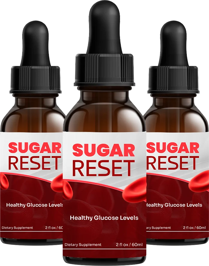 SugarReset 3 Bottles package